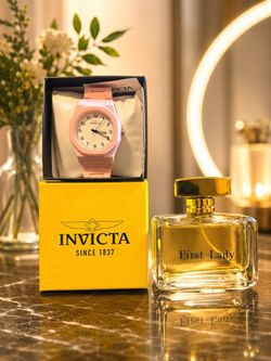 Original Invicta women's watch and free perfume