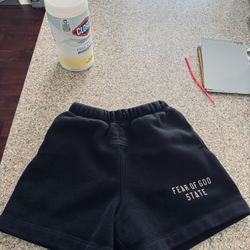 Essentials Fear Of God Kids Shorts
