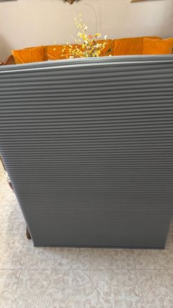 Gray Cellular Honeycomb Window Shade Blind cordless