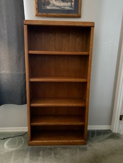 Wood Bookcase