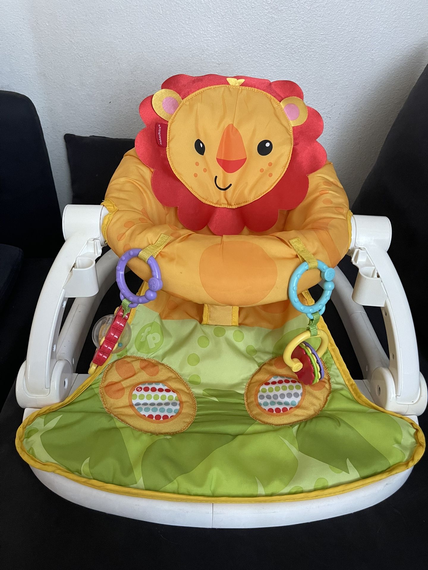Fisher Price Sit Me Up Baby Floor Seat - Lion
