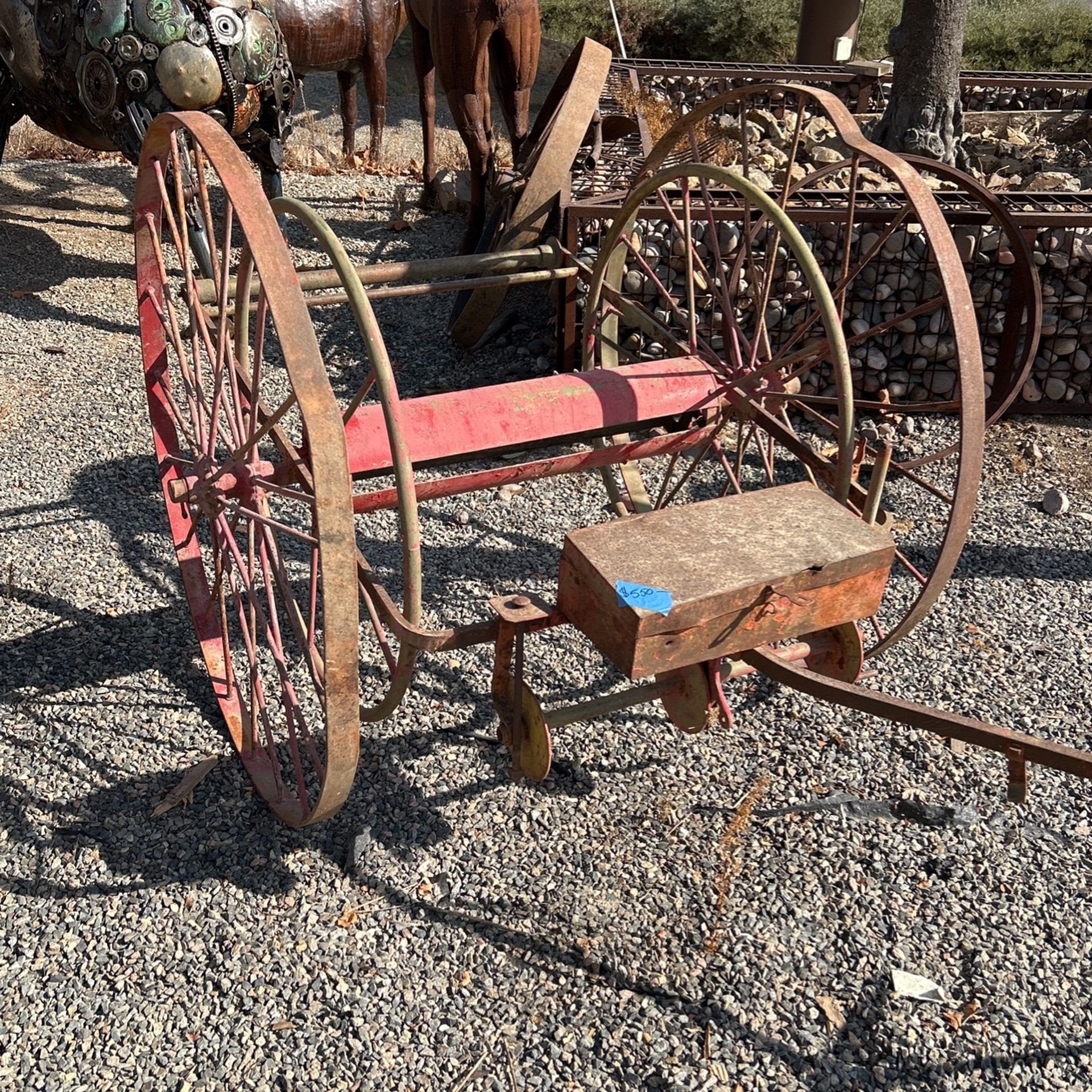 Vintage Fire Hose Reel