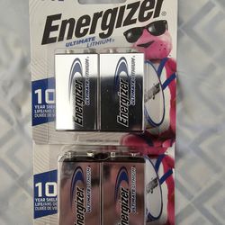 Energizer 9V Batteries NEW