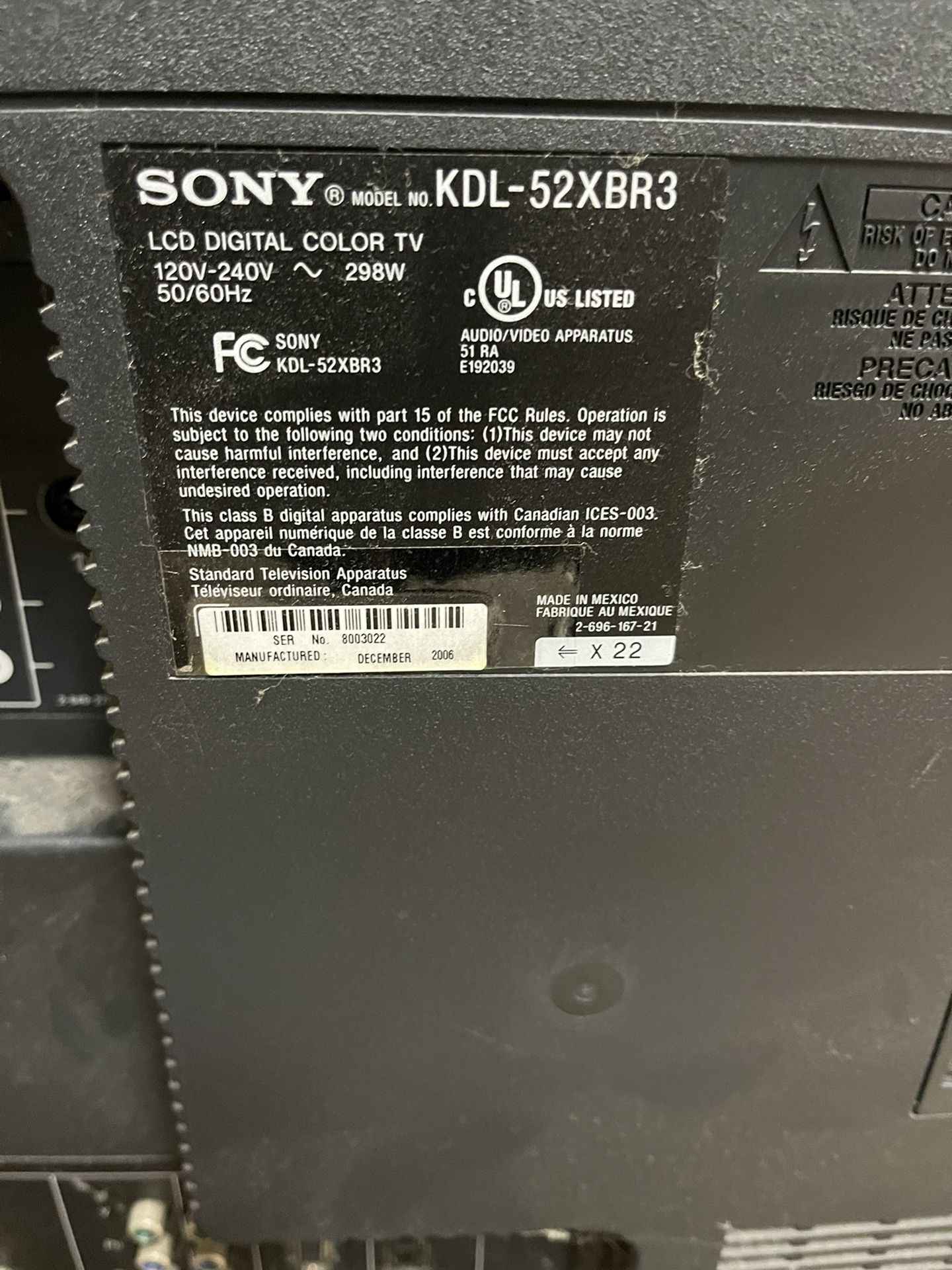Sony 1080 55 60