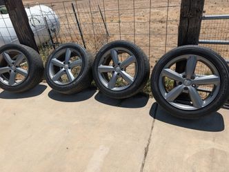 Audi q7 wheels and tires