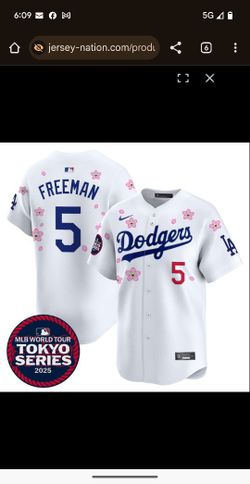 Dodgers Freeman Tokyo Series 3xl