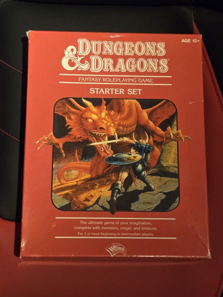 Dungeons and Dragons 4th Edition Red Box Starter Set Open Box & Unpunched