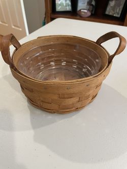 Round Longaberger Basket