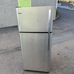 18 Cubic Full Size Refrigerator Fridge With Freezer With Delivery Stainless Steel 