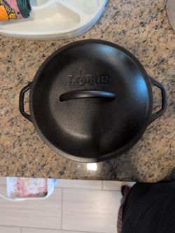 Cast Iron Pot and Pan Nice And Clean