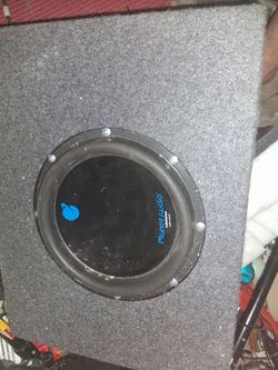 Planetaudio 10 inch subwoofer