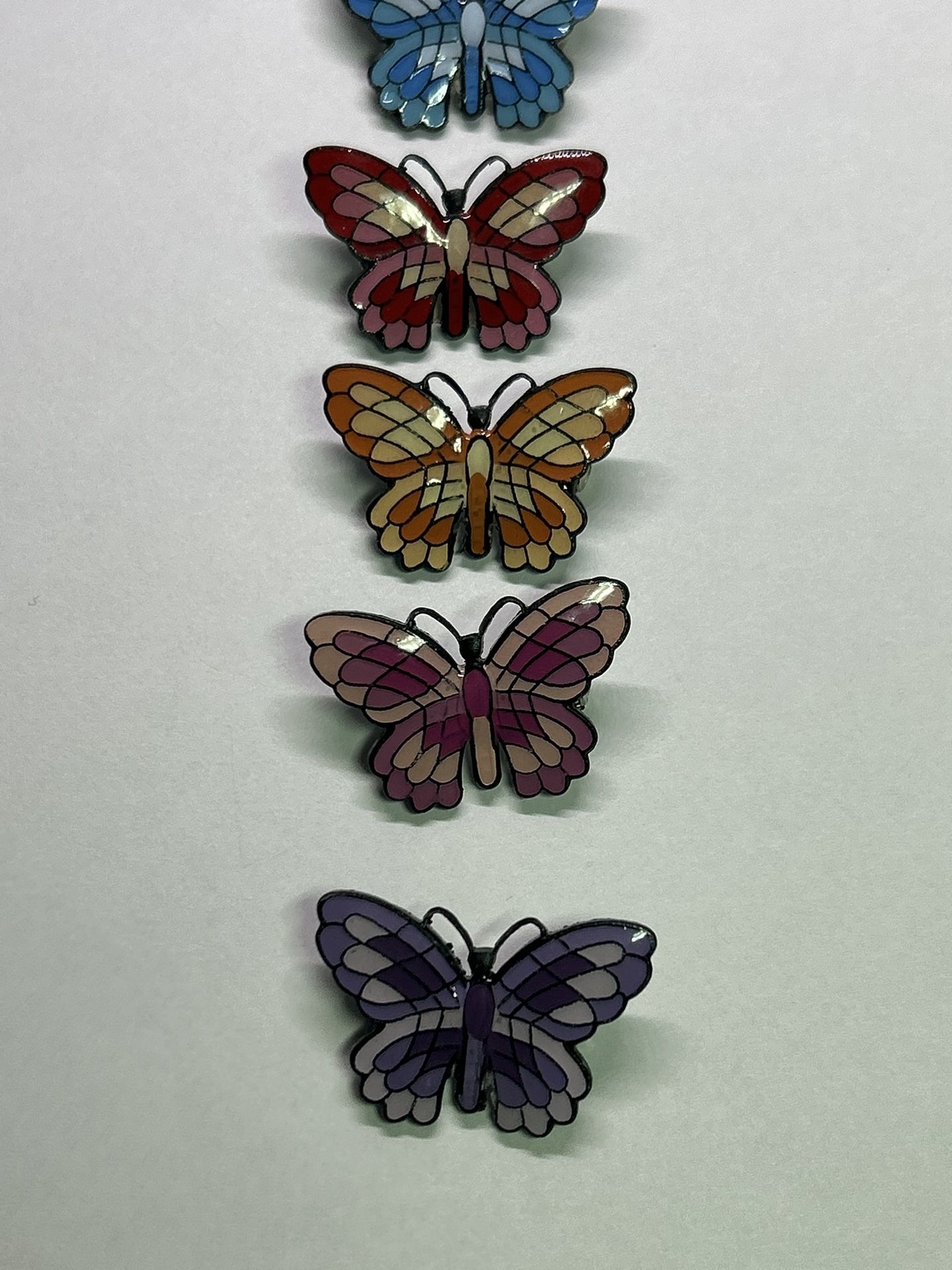 5 BEAUTIFUL BUTTERFLY BROOCH ALL FOR $20