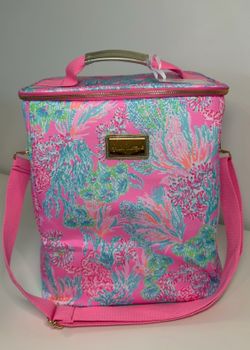 Lilly Pulitzer Wine Cooler Bag New