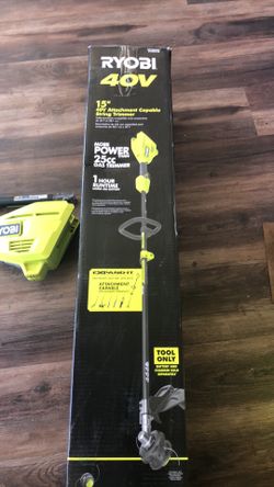 Ryobi 40 V Weed Eater 15”