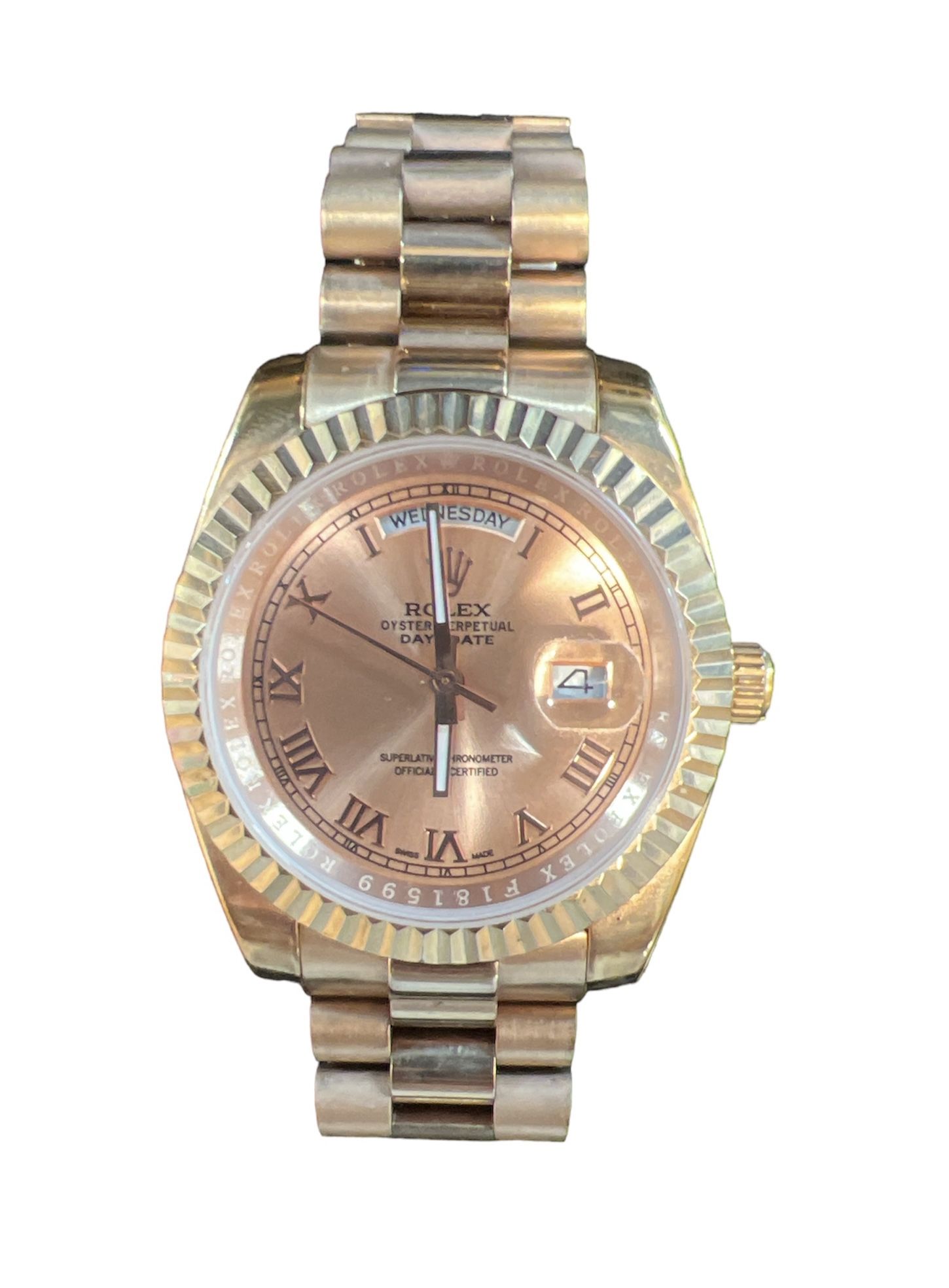 Rose Gold Watch Fauxlex Gorgeous Watch Men’s Woman’s