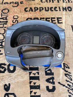 2007-2008 Infiniti G35 OEM Speedometer Dash Cluster Bezel Housing Set