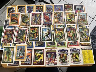 1991 Impel GIJoe Trading Card Lot 48 Cards