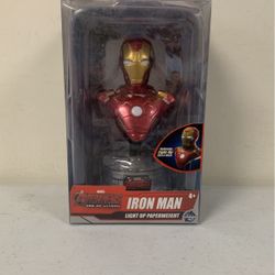 Marvel Avengers IRON MAN Light Up Paperweight 
