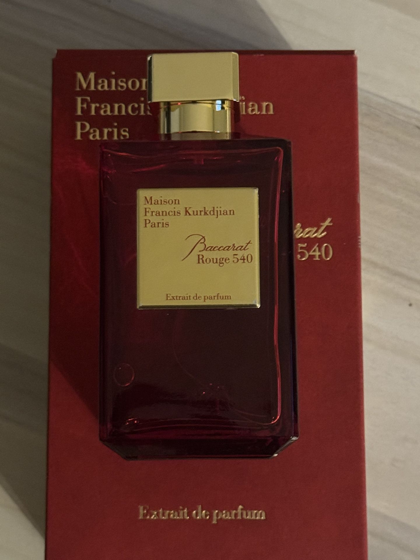 Baccarat Rouge 540