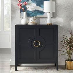 Black Accent Cabinet or buffet (New)