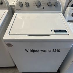 Whirlpool Washer 