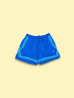 Nike Dri-FIT Fly Crossover Unisex Royal Blue 7" Basketball Shorts Size Large