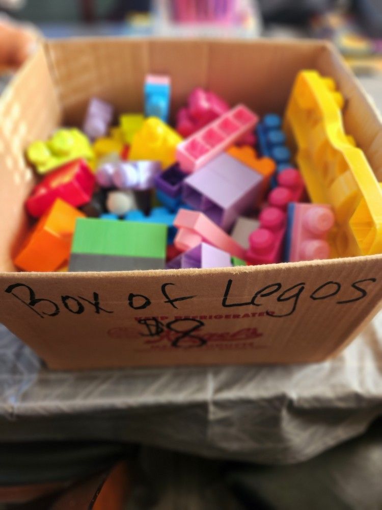 Box Of Legos $8