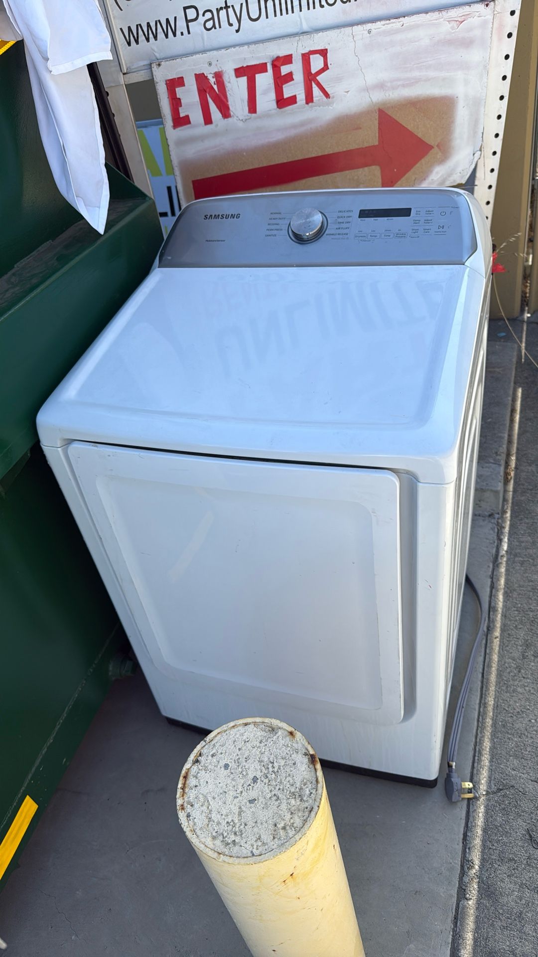 Electric Samsung Dryer Must Pick up