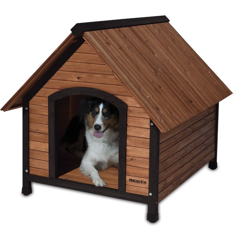 Small/Medium Sized Wooden Dog House. Never Used.