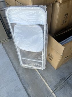 White Party Chairs $11 Of Each Chair$110 A Box 10 In Each Box