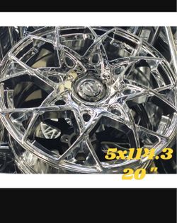 20" Wheels | Bolt Pattern: 5x114.3 (5x4.5) ​Give your daily driver, muscle car, or crossover a massive upgrade! Popular 20-inch wheels in the super ve