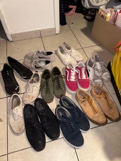 Shoes 10 pairs (size 10-10.5 men’s)