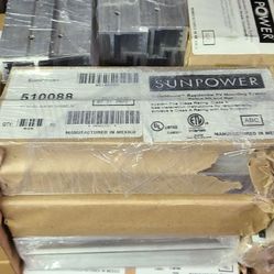 Sunpower Rail Splices. 4 in Pack