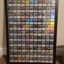 Mtg Uncut Foil Sheet