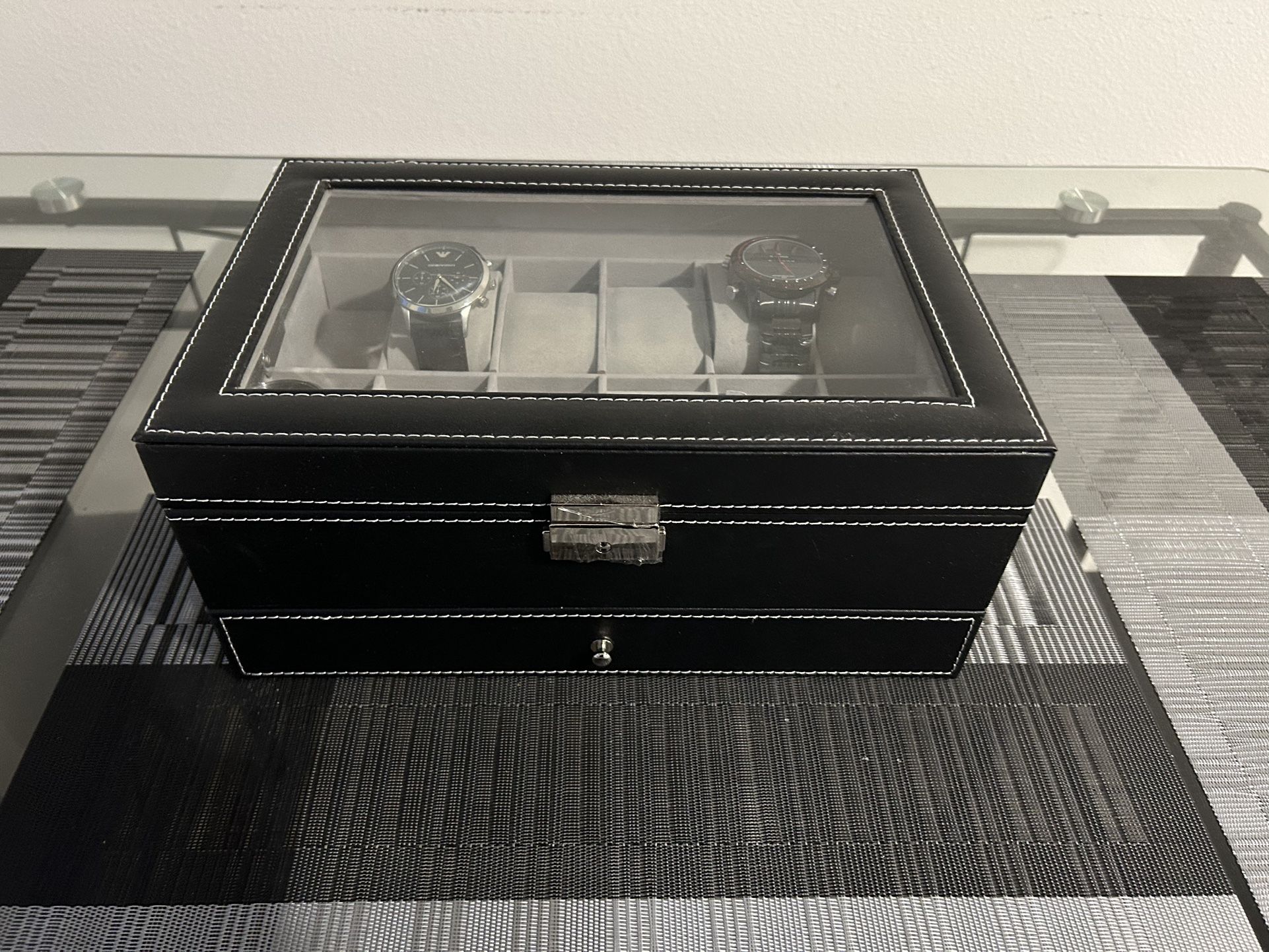 Watch & Jewellery Box (One Watch Free)
