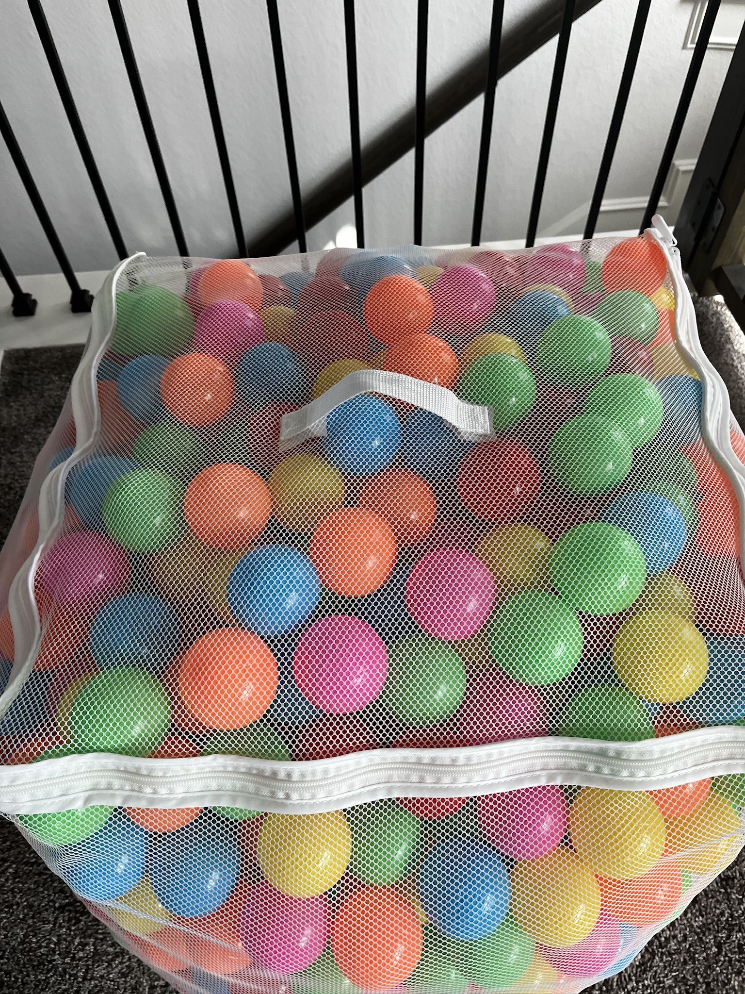 Kids Ball Pit Balls 1000 for Toddlers, Plastic Soft Balls for Toy Playpen, Crush Proof BPA Free Balls for Baby Ball Pit, Colorful Pit Balls 1000