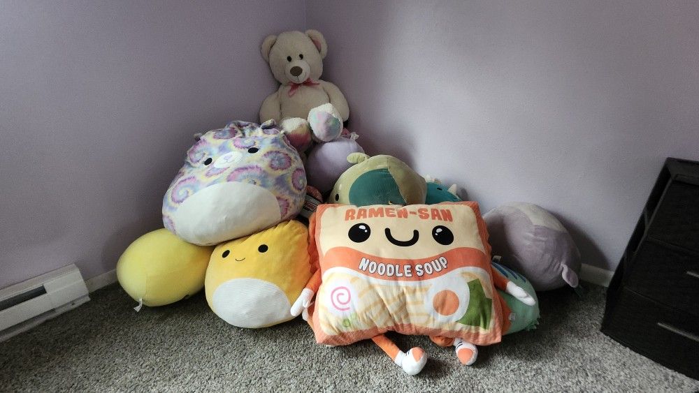 Plushies Big And Small