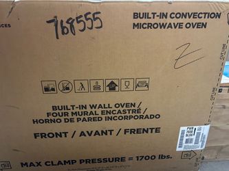 GE Profile 30” Built-In Microwave Convection Oven