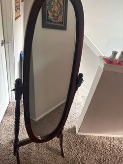 Oval mirror