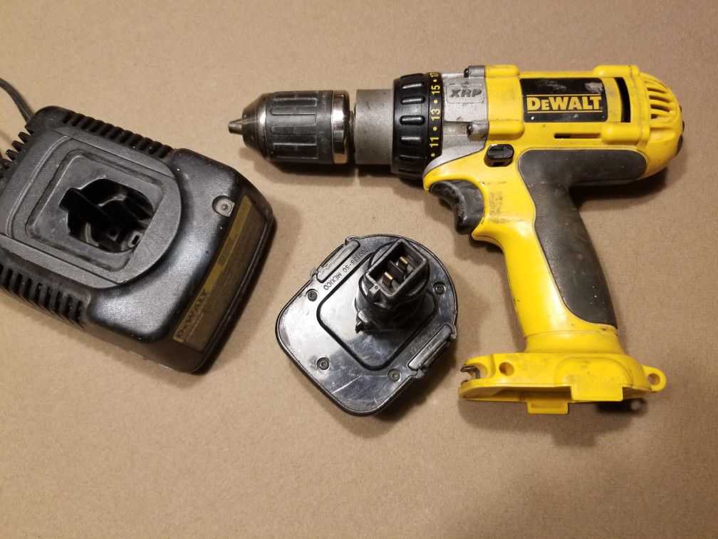 DeWALT battery drill and charger