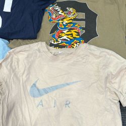 1 Levi Button Up & 6 T-Shirts