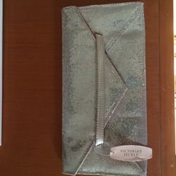 Victoria's Secret silver clutch NWT