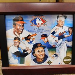 HEROES BASEBALL A TRIBUTE TO BALTIMORE ORIOLES HEROS APRIL 21 1991 W SEAL