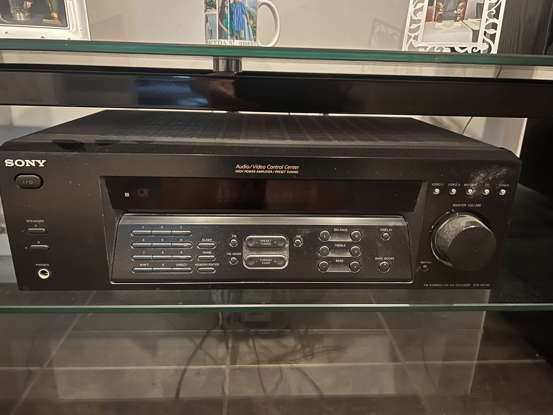SONY RECEIVER STEREO W/ Remote & Speakers!!!
