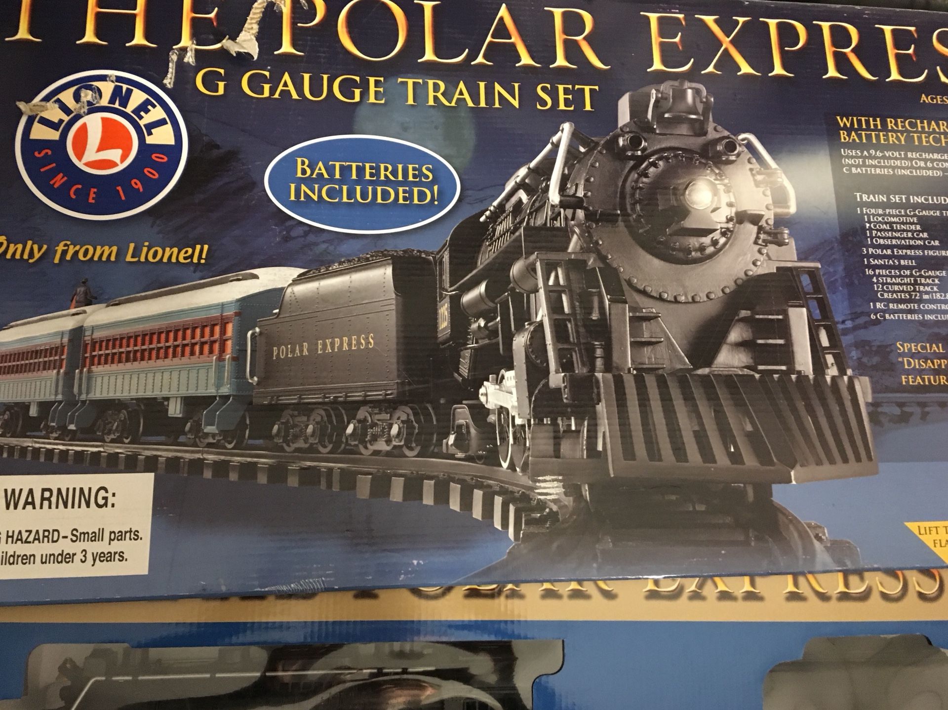 Polar Express Train Set G Gauge
