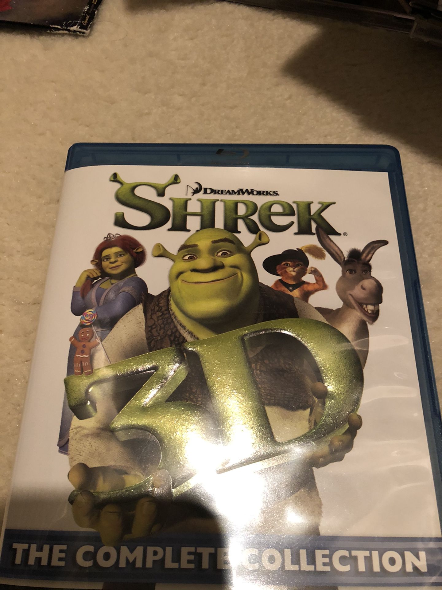 Shrek collectibles 4DVD series