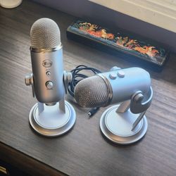 Logitech Blue Yeti microphone - tested, working, excellent condition, two available