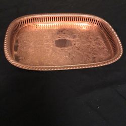 Vintage Mid Century Coppercraft Tray