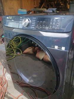 Samsung model number DVG 45 B6300D smart dryer control it with your phone