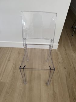 Clear Desk Chair